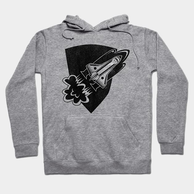 Fly My Rocket Hoodie by AvoriseStudio